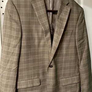 Lauren Ralph Lauren neutral/tan pattern sport coat